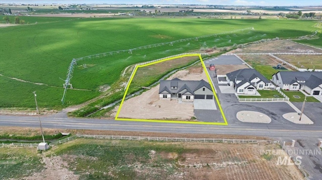 4069N 2200 2200 E E, Filer, ID 83328 - overview of rural landscape featuring property boundaries highlighted