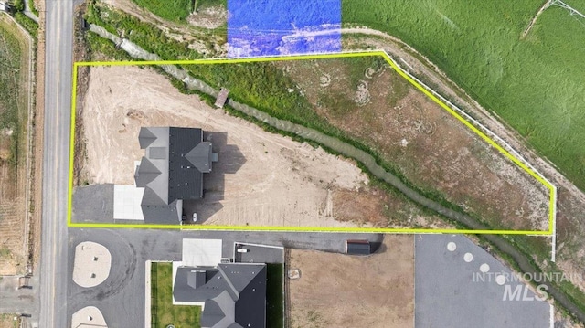 4069N 2200 2200 E E, Filer, ID 83328 - aerial view of property's location with property parcel outlined