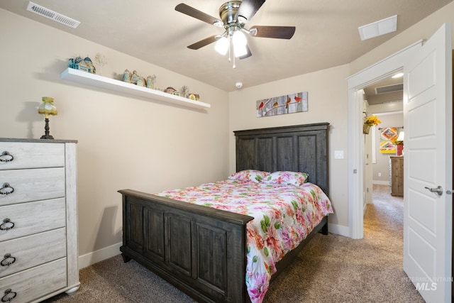 9462 W Whitecrest, Star, ID 83669 - carpeted bedroom featuring baseboards and ceiling fan
