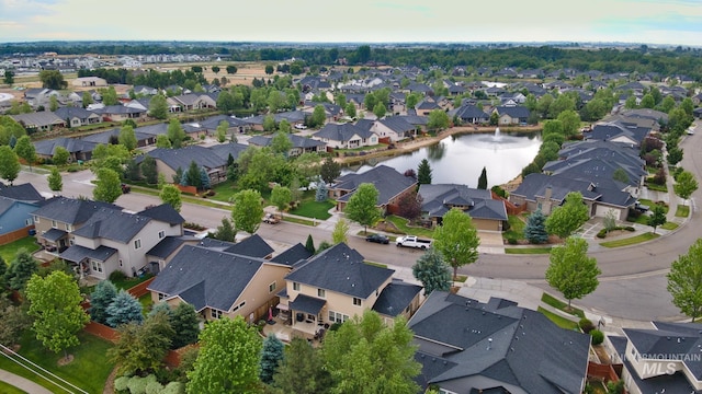 9462 W Whitecrest, Star, ID 83669 - aerial view of residential area with a large body of water