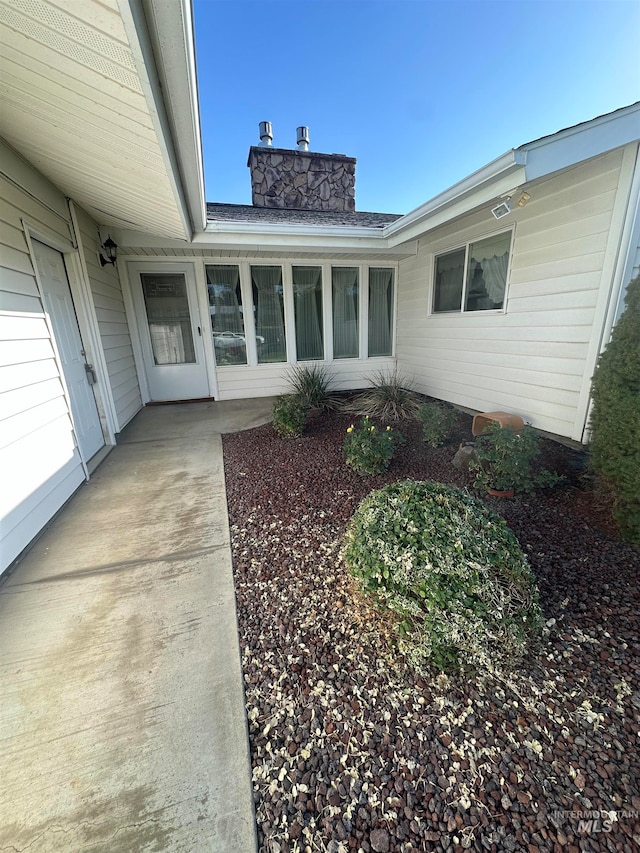 exterior space with a patio area