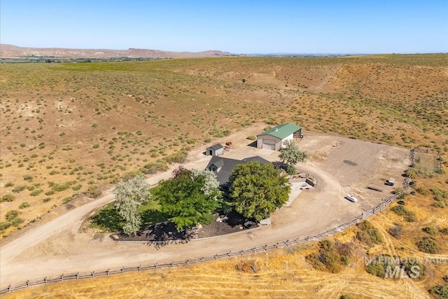 1006 Hill Rd, Homedale, ID 83628 - aerial view of property and surrounding area featuring rural landscape and mountains