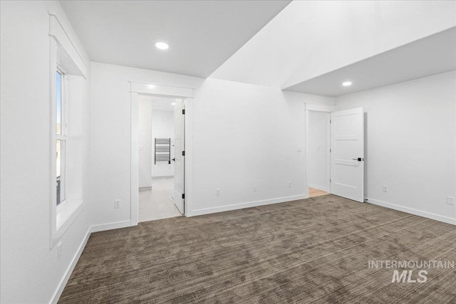 1006 Hill Rd, Homedale, ID 83628 - unfurnished room with recessed lighting and carpet flooring