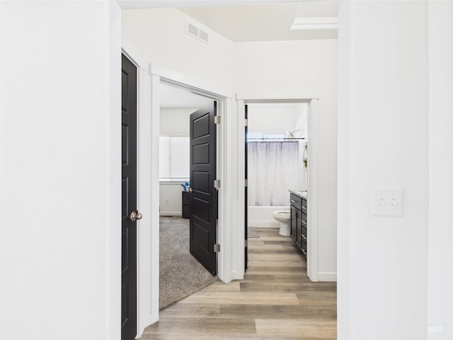 2420 Great Basin Way, Burley, ID 83318 - corridor with light wood-type flooring and baseboards