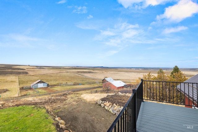 340 Gill Point Rd, Grangeville, ID 83530 - wooden terrace with a rural view