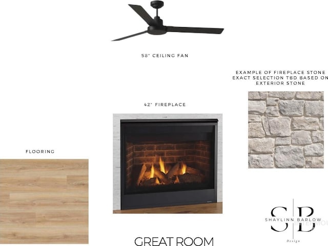 24961 Lavier Ave, Caldwell, ID 83607 - interior details with ceiling fan
