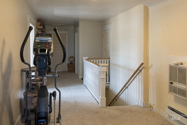 10489 Scotch Pine Rd, Payette, ID 83661 - hallway with carpet and an upstairs landing