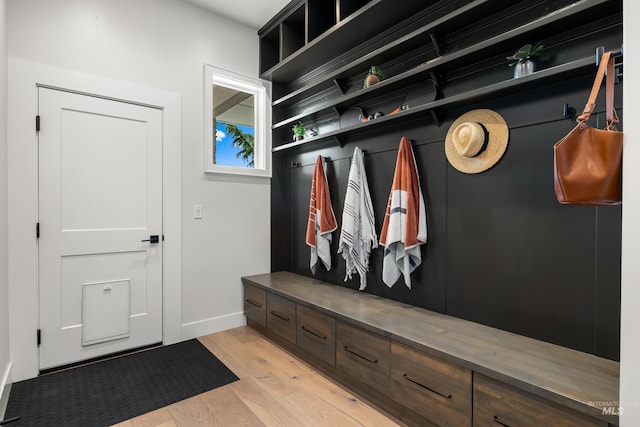 5720 W Little Feather St, Eagle, ID 83616 - mudroom with light wood-style floors and baseboards