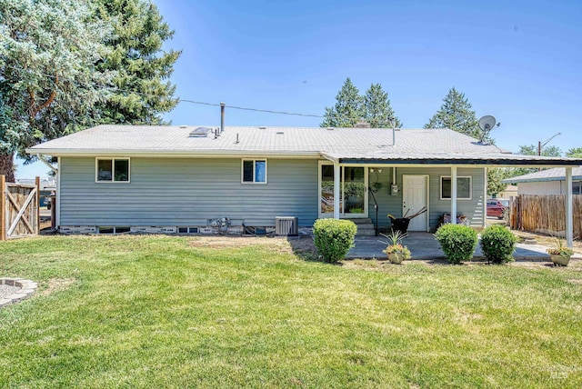 413 S Minnesota Ave, Fruitland, ID 83619 - rear view of property featuring a patio
