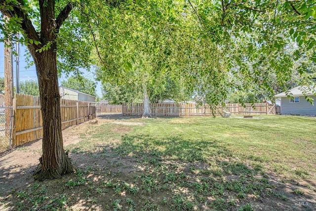 413 S Minnesota Ave, Fruitland, ID 83619 - view of fenced backyard