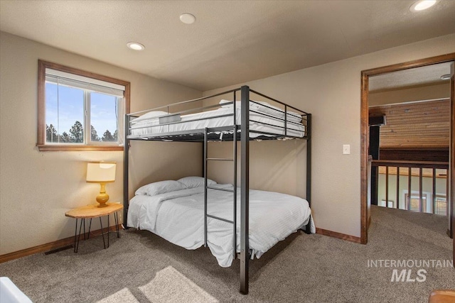 502 Lake Cascade Pkwy Unit 6, Cascade, ID 83611 - carpeted bedroom featuring baseboards and recessed lighting