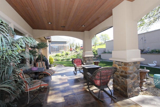view of patio / terrace