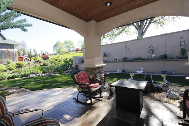 view of patio / terrace