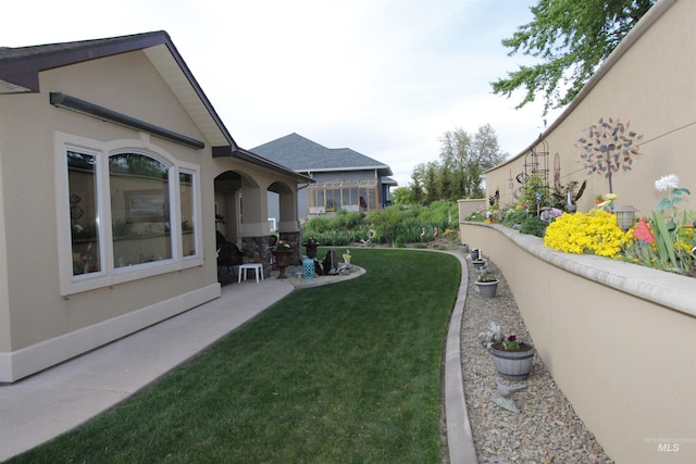 view of yard