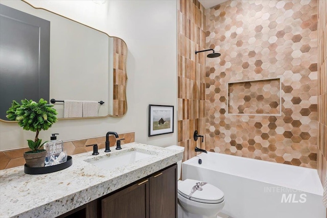 507 Falling Leaf Ln, Twin Falls, ID 83301 - full bathroom with vanity and tub / shower combination