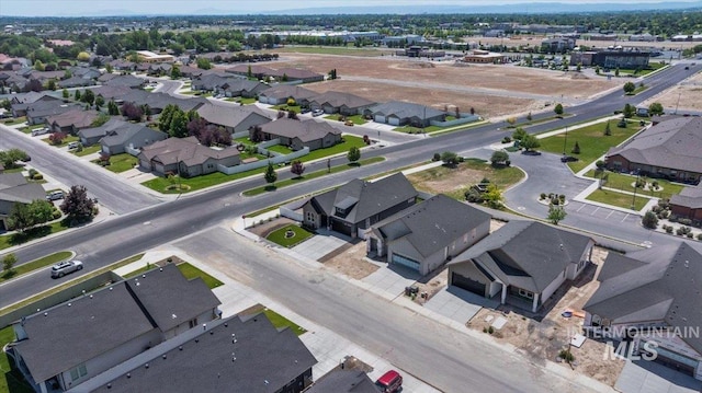 507 Falling Leaf Ln, Twin Falls, ID 83301 - aerial overview of property's location with nearby suburban area