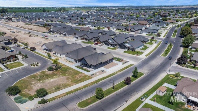 507 Falling Leaf Ln, Twin Falls, ID 83301 - aerial overview of property's location with nearby suburban area