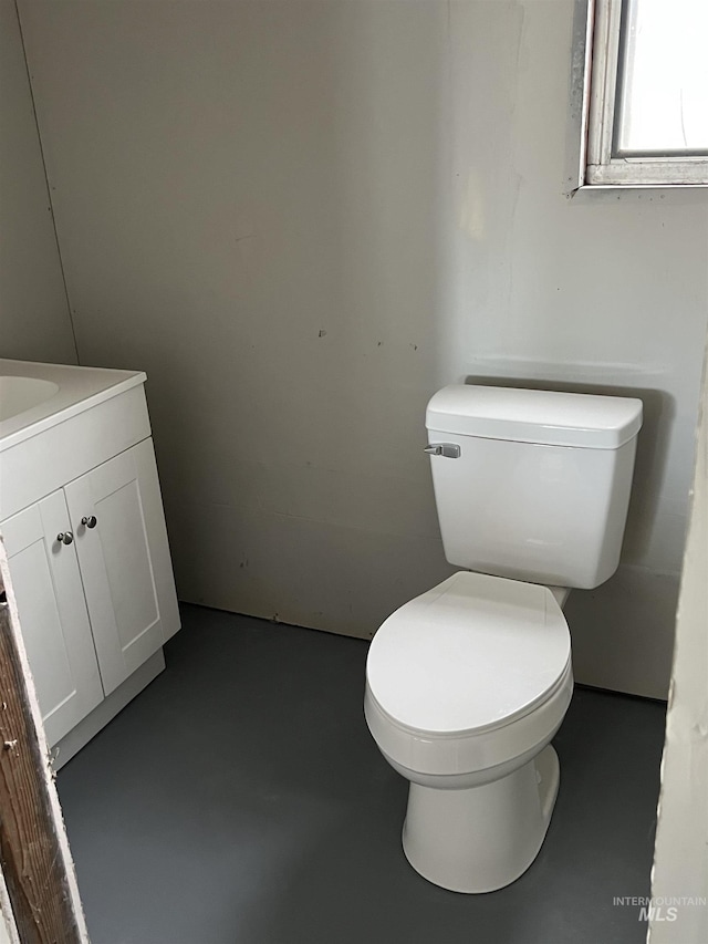 317 Baker Dr, Mountain Home, ID 83647 - bathroom featuring vanity and toilet