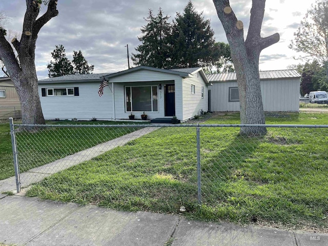 317 Baker Dr, Mountain Home, ID 83647 - view of ranch-style home