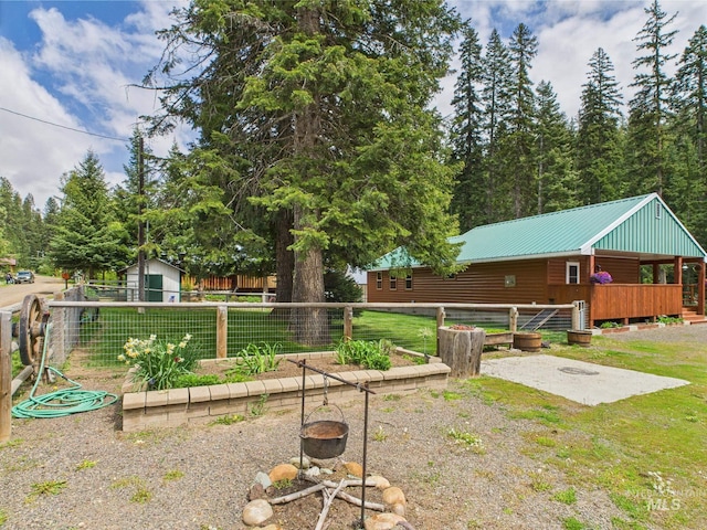 4474 Council Cuprum Rd, Council, ID 83612 - view of yard with an outdoor structure