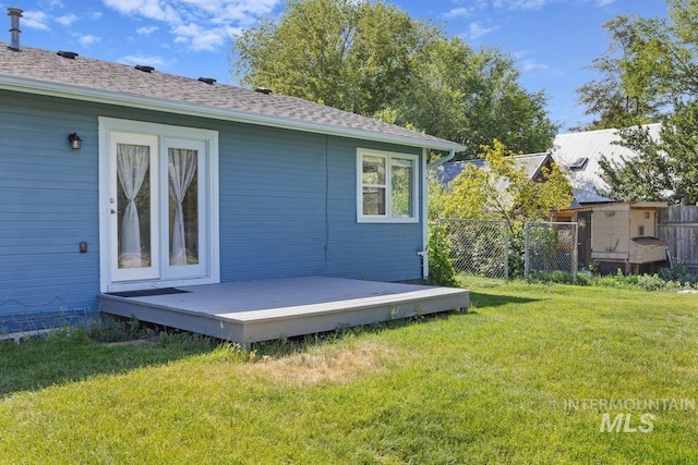 646 W Falls Ave, Twin Falls, ID 83301 - exterior space featuring a deck