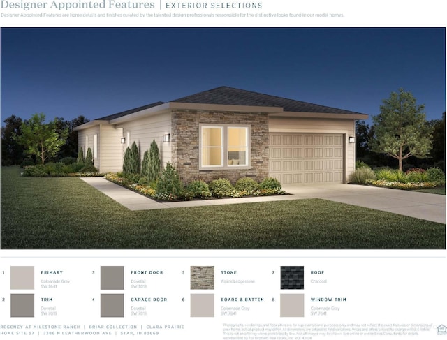 2386 N Leatherwood Ave, Star, ID 83669 - view of a document