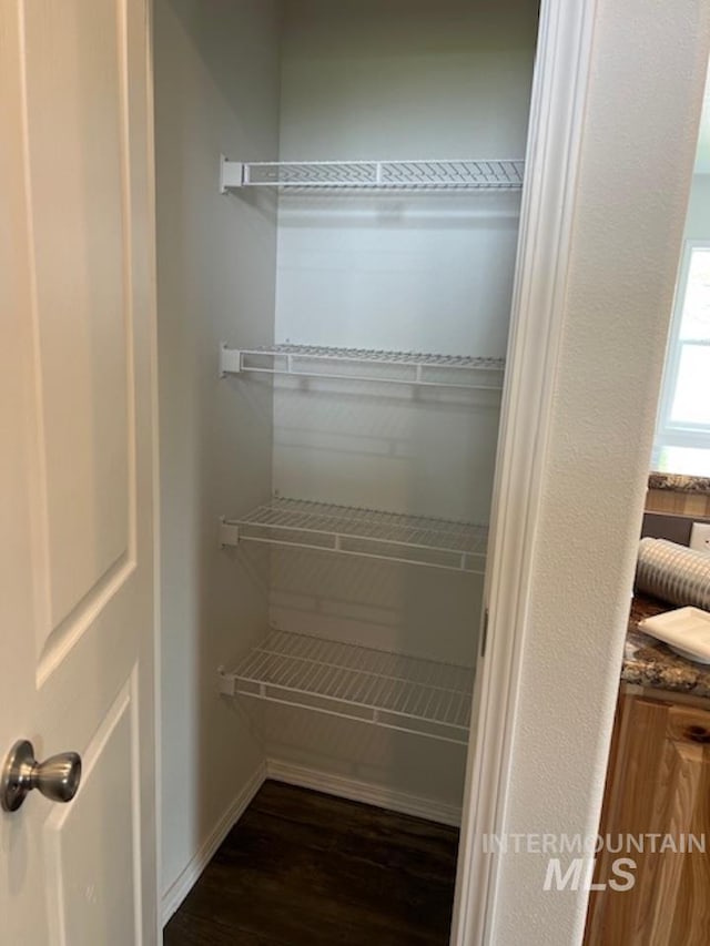 view of closet