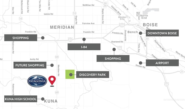 1469 E Andes Dr, Kuna, ID 83634 - map / location