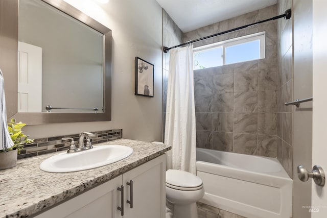 1014 E Carter St, Boise, ID 83706 - bathroom featuring vanity and shower / bath combo with shower curtain
