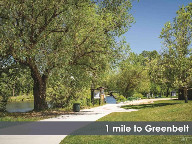 1014 E Carter St, Boise, ID 83706 - view of property's community with a yard