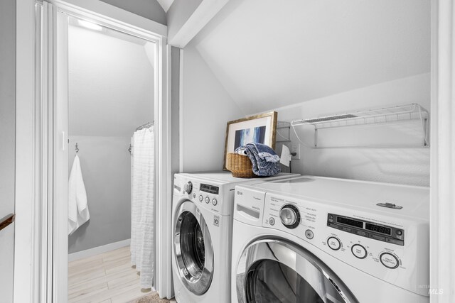 1936 S Leadville, Boise, ID 83706 - laundry area with washing machine and dryer and baseboards