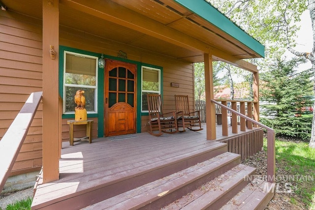 1102 Davis, Mccall, ID 83638 - view of porch