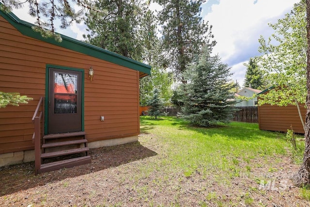 1102 Davis, Mccall, ID 83638 - view of yard with entry steps