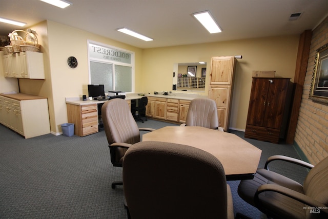 636 N Sterling St, Nampa, ID 83651 - office space with visible vents, baseboards, and carpet flooring