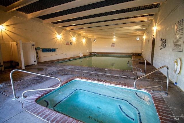636 N Sterling St, Nampa, ID 83651 - community pool featuring an indoor in ground hot tub