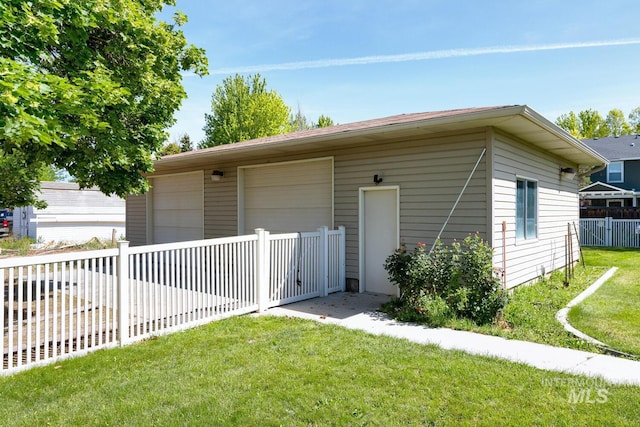 11360 W Lake Hazel Rd, Boise, ID 83709 - view of detached garage