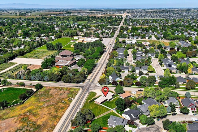 11360 W Lake Hazel Rd, Boise, ID 83709 - aerial view of property's location featuring nearby suburban area