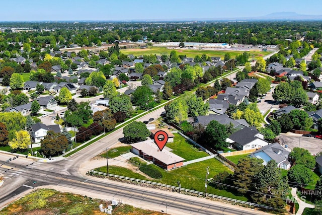 11360 W Lake Hazel Rd, Boise, ID 83709 - aerial overview of property's location with nearby suburban area