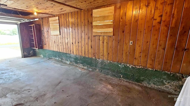 1120 N State St, Grangeville, ID 83530 - garage featuring wooden walls