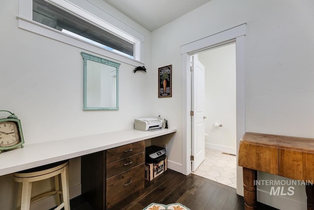 1833 N Monterossa, Eagle, ID 83616 - office space with dark wood-style floors and baseboards