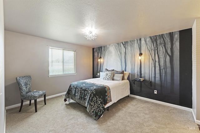 2908 E Iowa Ave, Nampa, ID 83686 - bedroom featuring carpet floors, baseboards, and a textured ceiling