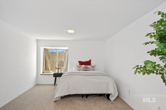 bedroom featuring carpet flooring