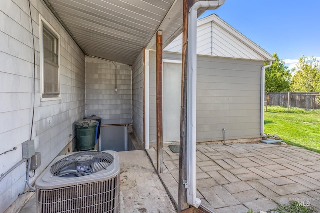 4224 W Clinton St, Boise, ID 83706 - view of patio / terrace with central AC