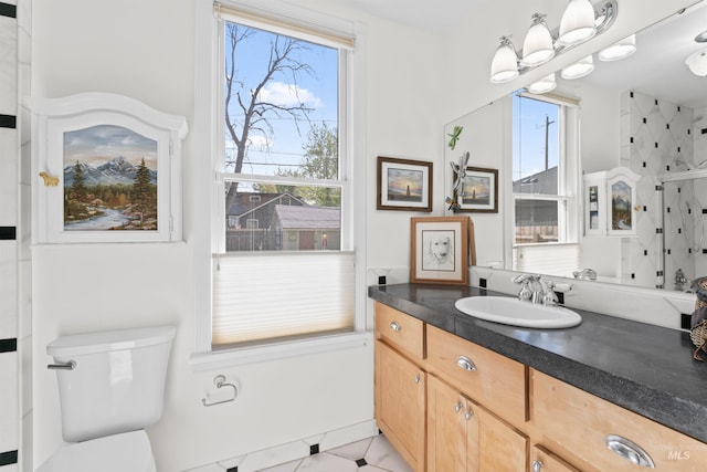 1416 N 13th St, Boise, ID 83702 - bathroom featuring vanity and toilet