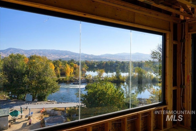 3414 N Kahuna Ln, Garden City, ID 83714 - property view of water featuring a mountain view
