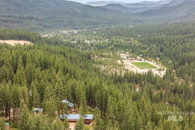 9 Elderberry Cir, Idaho City, ID 83631 - drone / aerial view of a forest and mountains