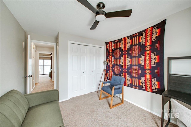 3017 S Windstream Ln, Boise, ID 83706 - unfurnished room featuring carpet floors, ceiling fan, and baseboards
