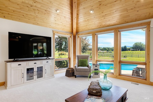 3586 N Croft Way, Eagle, ID 83616 - living room with carpet flooring
