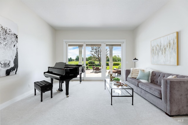 3586 N Croft Way, Eagle, ID 83616 - living room with carpet floors and baseboards
