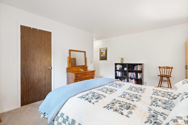 bedroom featuring carpet floors